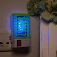 Переносная лампа от комаров, антимоскитная лампа от мух, насекомых, насекомых, светильник, Zapper, бытовая ловушка, ЕС, вилка, светодиодный светильник