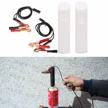 Автомобильный топливный инжектор, чистящее средство, адаптер DIY Kit, инструмент для чистки автомобиля с 2 насадками A12