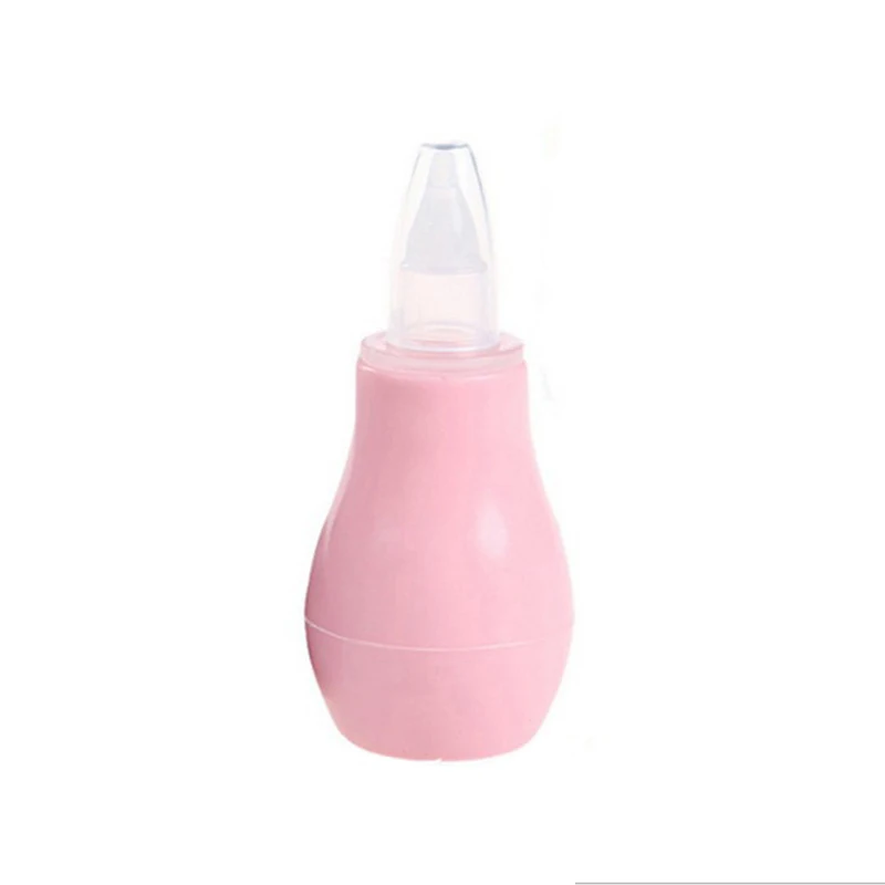 Newborn Silicone Safety Nasal Aspirator Baby Nose Cleaner Vacuum Suction Toddler Flu Protections Baby Care Vacuum Sucker BB3118 (2)