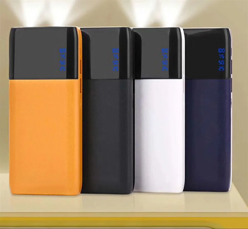Горячая 20000 mAh Универсальный ультра тонкий светодиодный Банк питания Портативный