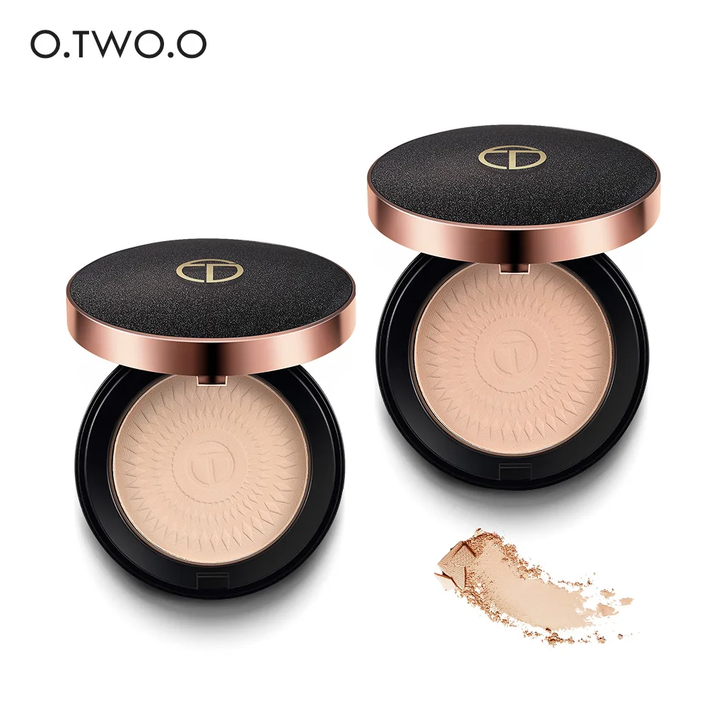 

O.TWO.O 2 Colors Face Pressed Powder Highlighter Makeup Brighten Glitter Powder for Facial Blusher Dream Diamond Powder