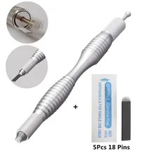New Arrive Tebori Microblading Eyebrow Line Pen Tattoo Machine For Permanent Makeup 3D Eyebrow Tattoo Manual Blade Holder