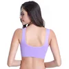 S-6XL de Yoga con agujeros para mujer, sostén deportivo transpirable para Fitness, chaleco para correr, ropa interior para dormir, Tops cortos acolchados, sujetadores para gimnasio ► Foto 3/6