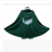 Mode Anime keine Kyojin Mantel Cape Kleidung Cosplay Kostüm Fantasia Angriff auf Titan Plus Freies verschiffen