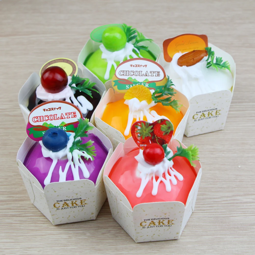 

Artificial Cake Fake Cake Model Simulation Cake Fake Fruit Hexagon Cupcake Bread Photography Props Home Decoration M8