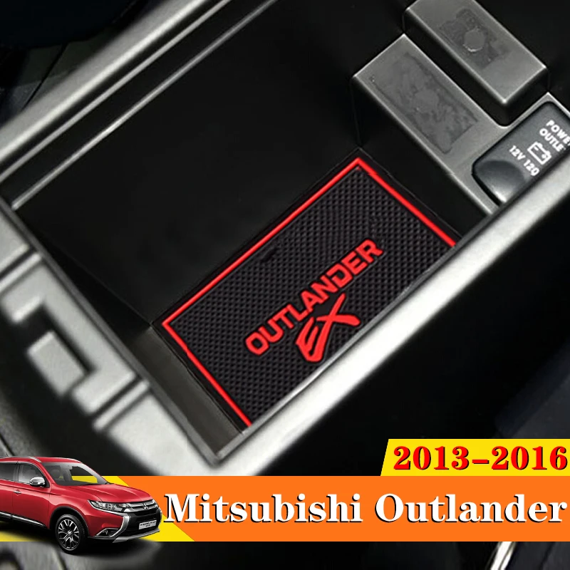 14 шт. Нескользящие Коврики для Mitsubishi Outlander 2013 2016|Наклейки на автомобиль| |
