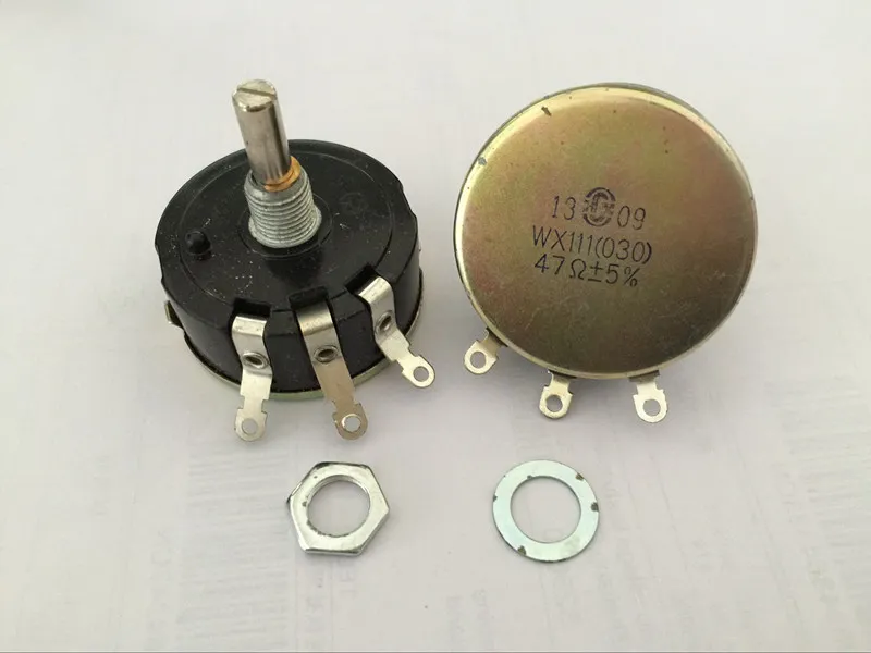 10 шт. 3 Вт WX111 (030) 22 Ohm 47K сопротивление Электрический проволочный