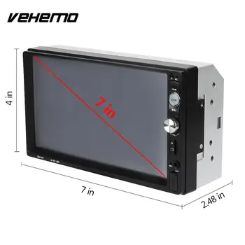 

Car MP5 Support Rear View Camera 1024*600 Car Audio Car Electronics MP5 Player 7 Inch Remote Control