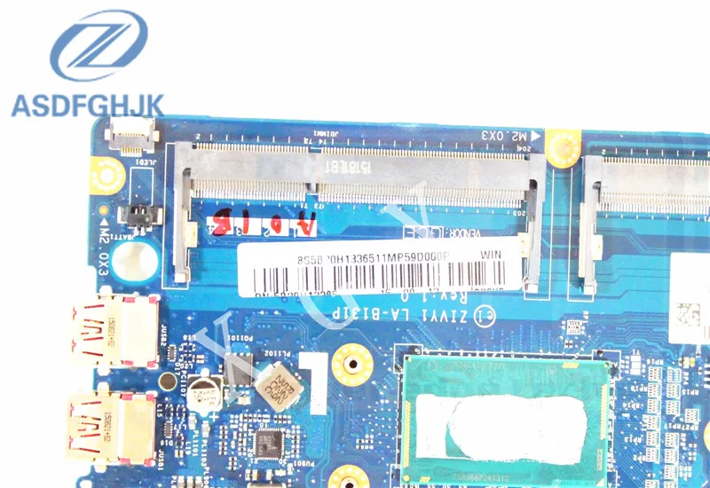 Материнская плата для ноутбука 5B20H13365 LA B131P Lenovo Y40 80 материнская ZIVY1 DDR3L W/i5 5200U CPU и R9