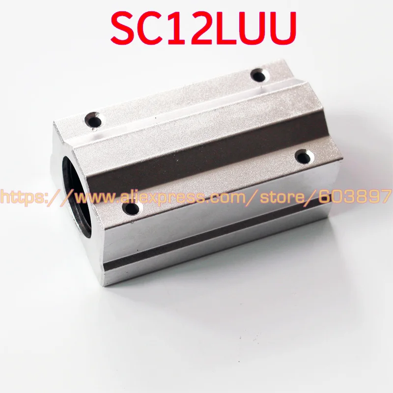 

1pc SCS12LUU SC12LUU Linear ball bearing XYZ Table CNC router,Linear Motion Ball Bearing for 12mm shaft