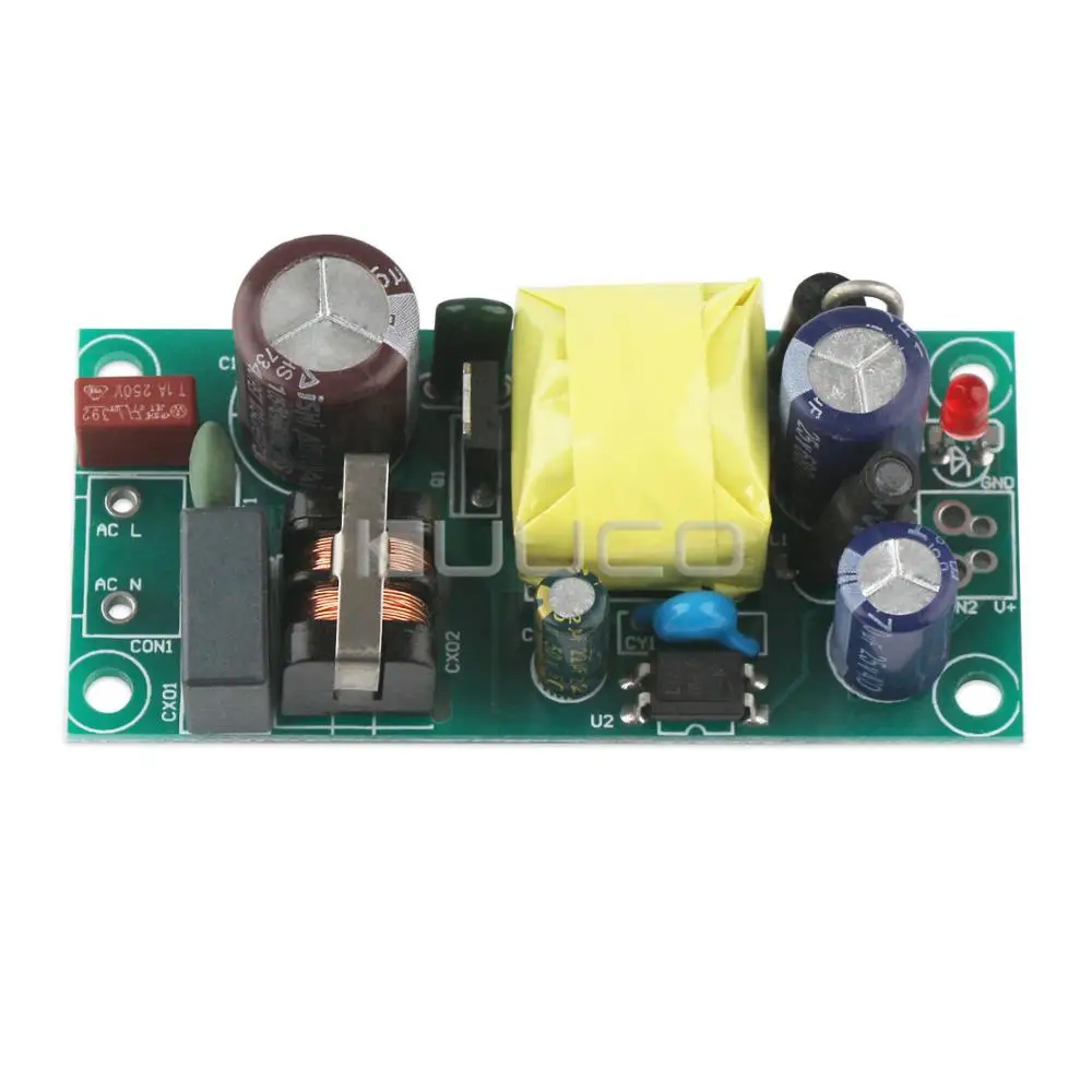12 Вт блок питания AC 85 ~ 264 В DC 110 370 в к DC12V 1A импульсный источник