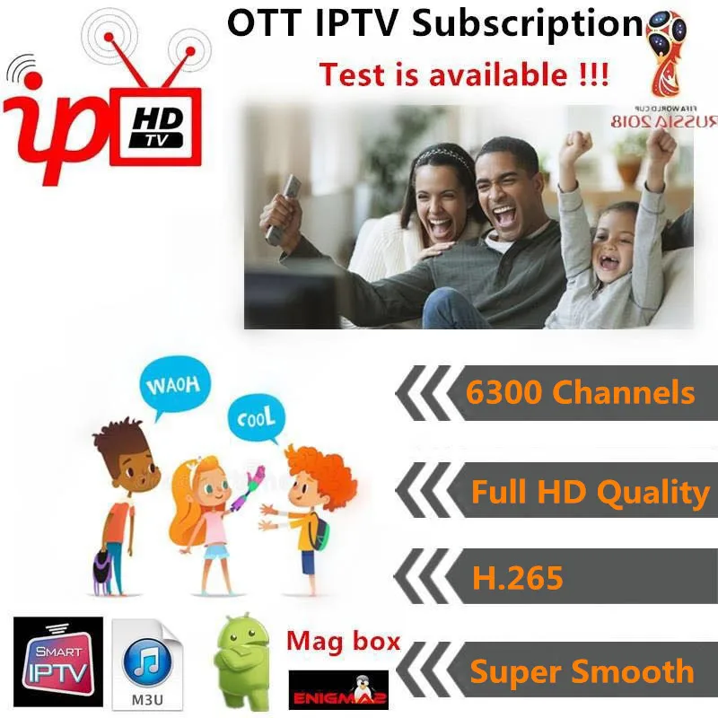 

European 6300+Channels IPTV Subscription France Portugal Belgium Netherlands Belgium Italy Adult M3U Smart Android TV box IPTV