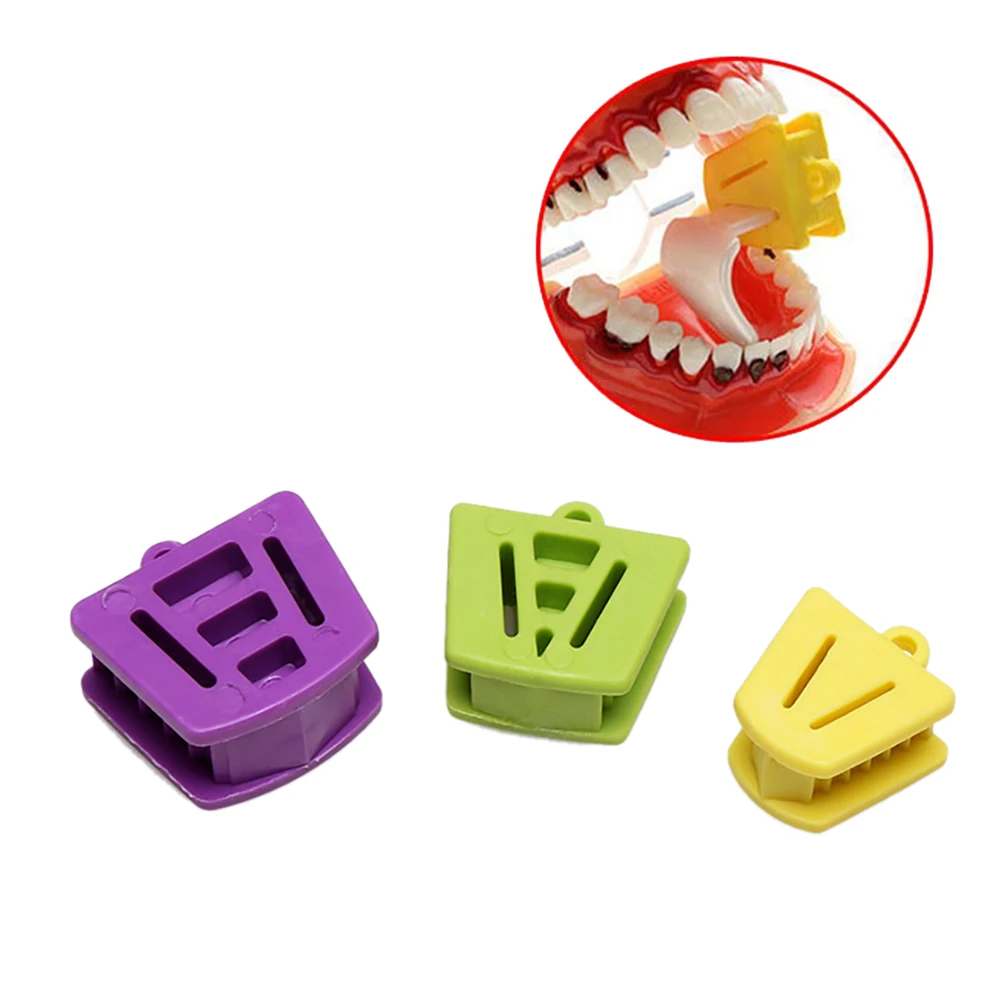 3 Pcs Set Dental Silicone Mouth Prop Bite Block Rubber Opener Retractor Latex On