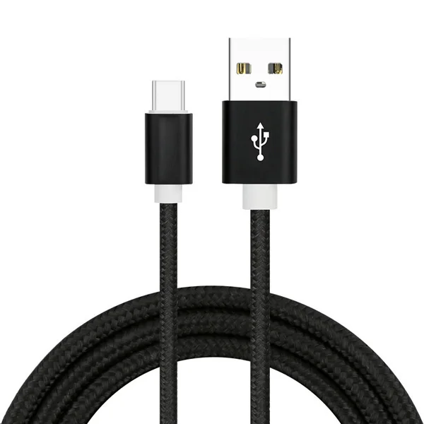 USB C зарядный кабель 3 м 3 метра Usb кабель для передачи данных Быстрая зарядка type C для Nokia 8 7 Plus Oneplus 6t 5t 6 5 3 samsung Galaxy S9 Plus - Цвет: black