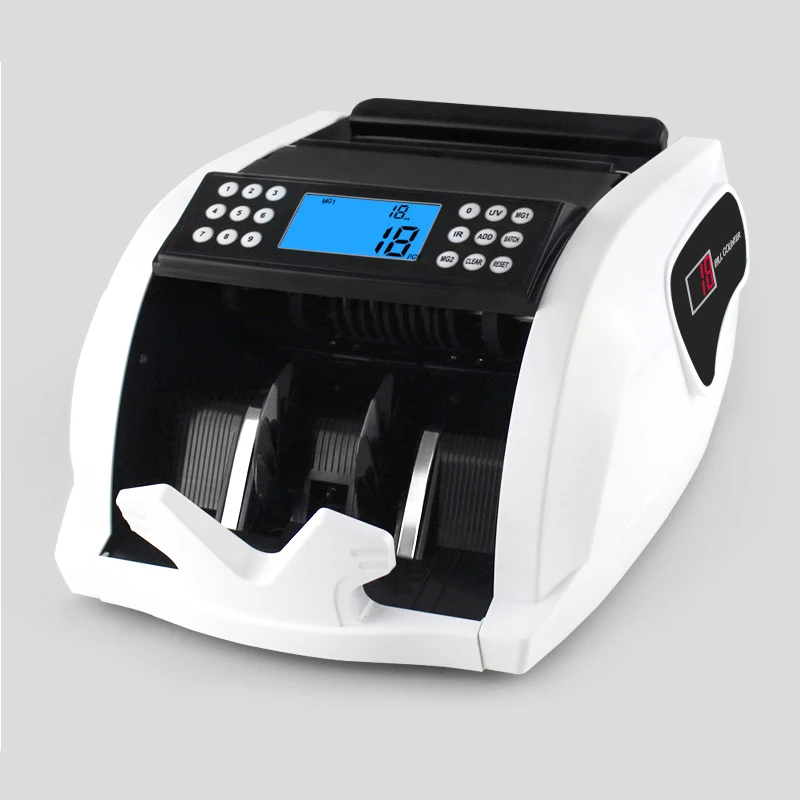 FT2050 счетчик денег ЖК-дисплей счетчики банкнот детектор подделки UV& MG кассовый банк 110 В 220 В ЕС США Счетная машина