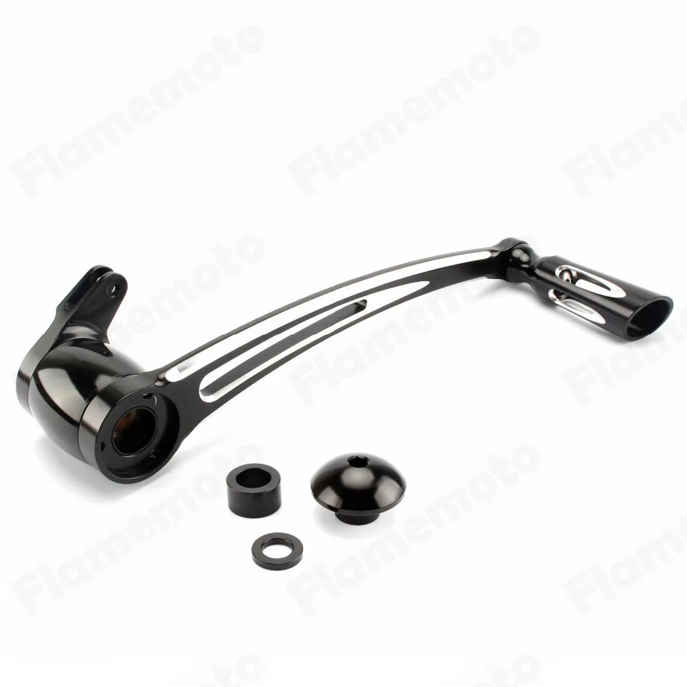 

Black Cut Brake Pedal Kit Shift Lever W/ Shifter Pegs for Harley Road King Electra Street Glide CVO 2014-2018 up UNDEFINED
