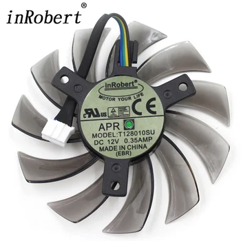

75mm T128010SU FD7010H12S 4pin DC12V Cooler fan for Gigabyte Radeon HD 7970 Radeon R9 280X GTX670 /GTX780 /570 980ti g1 gaming