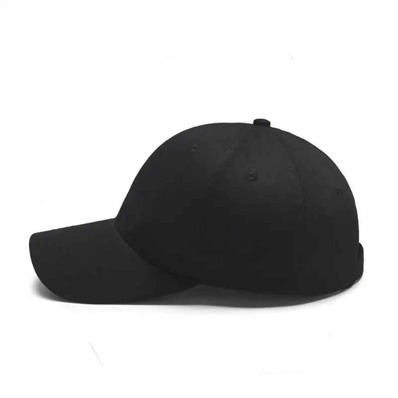 Черная кепка однотонная бейсбольная кепка Кепка Snapback кепки s Casquette шляпы регулируемые повседневные Gorras хип хоп папа головные уборы для мужчин и женщин