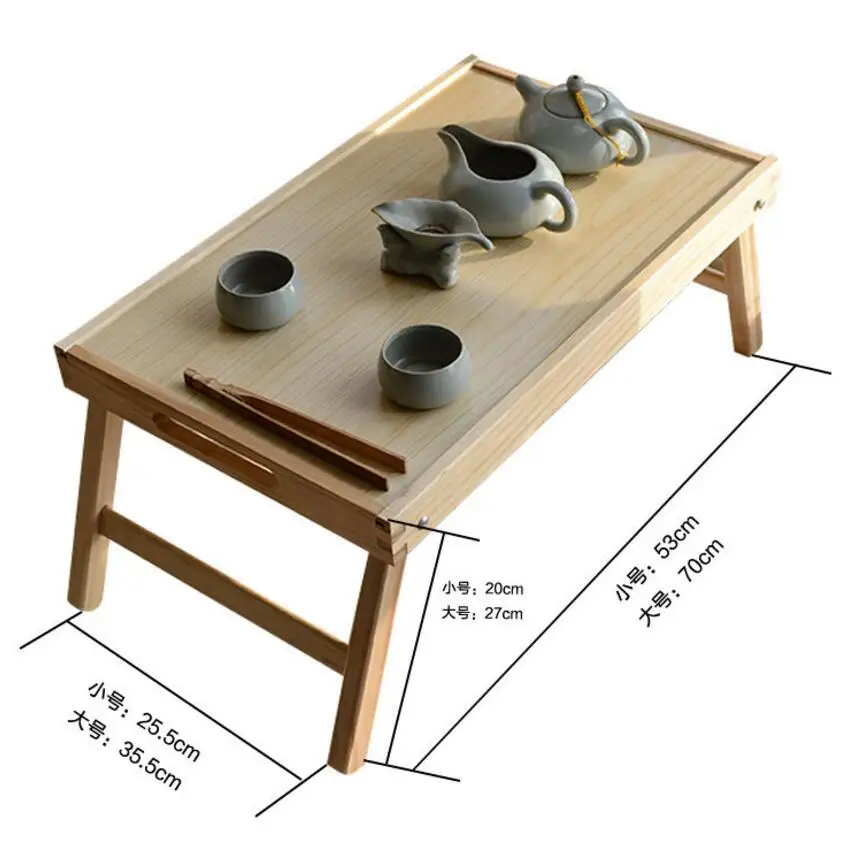 SUFEILE 2 цвета деревянная складная подставка для ноутбука для кровати портативный стол для ноутбука складной стол для ноутбука D5