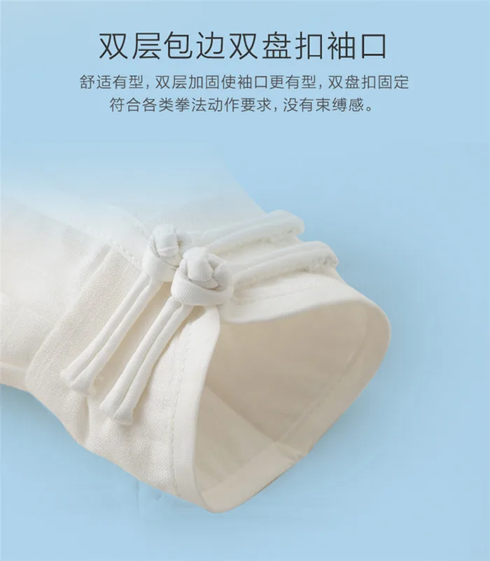 Официальная одежда цигун китайское здоровье кьгун Association обозначенный Slub льняная ткань с длинными рукавами одежда для цигун фитнеса