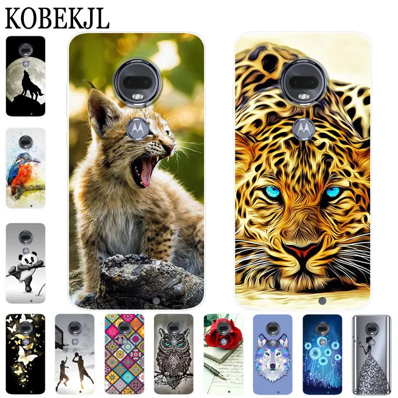 

Soft Case For Moto G7 Case Cartoon TPU Silicone Back Cover Phone Case For Motorola Moto G7 Plus G 7 Plus Power Play MOTOG7 Case