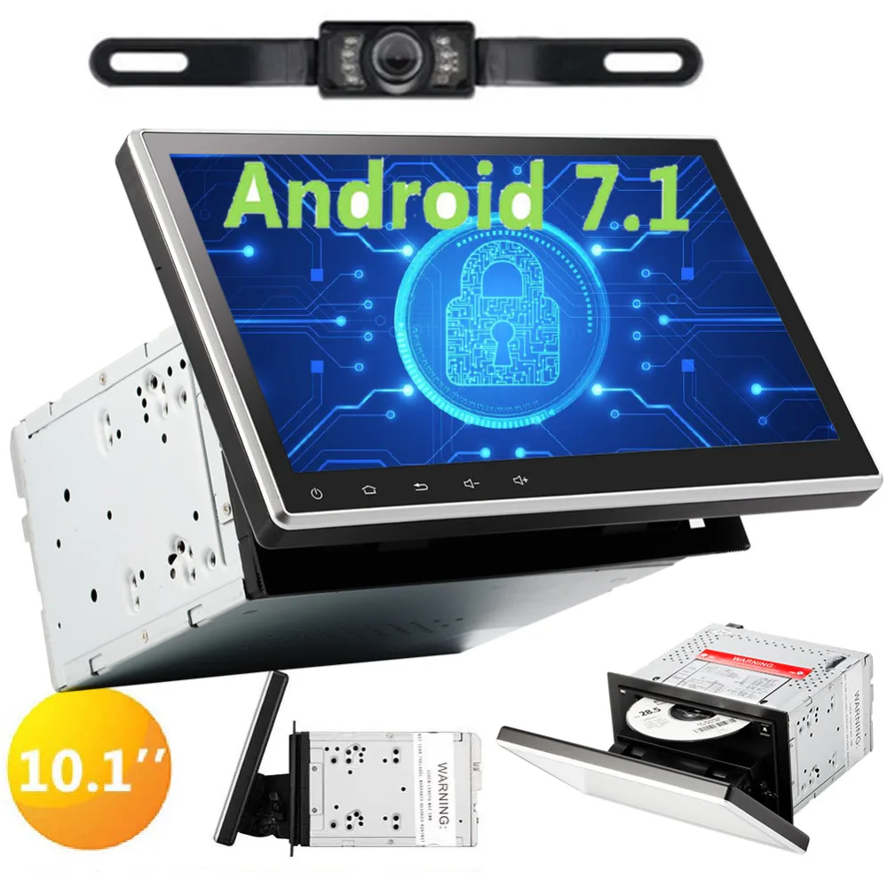 Eincar 10 1 &quotAndroid 7 автомобильный ПК Радио стерео универсальный 2 Din головное