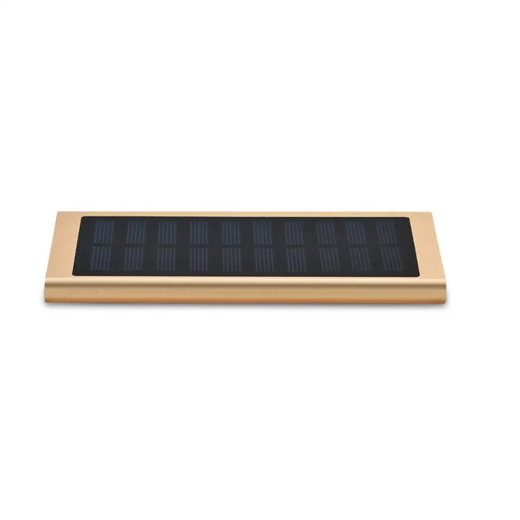 20000 мАч солнечная батарея переносной аккумулятор usb светодиодная подсветка для зарядного устройства внешний аккумулятор для Xiaomi Mi iPhone X samsung - Цвет: 1