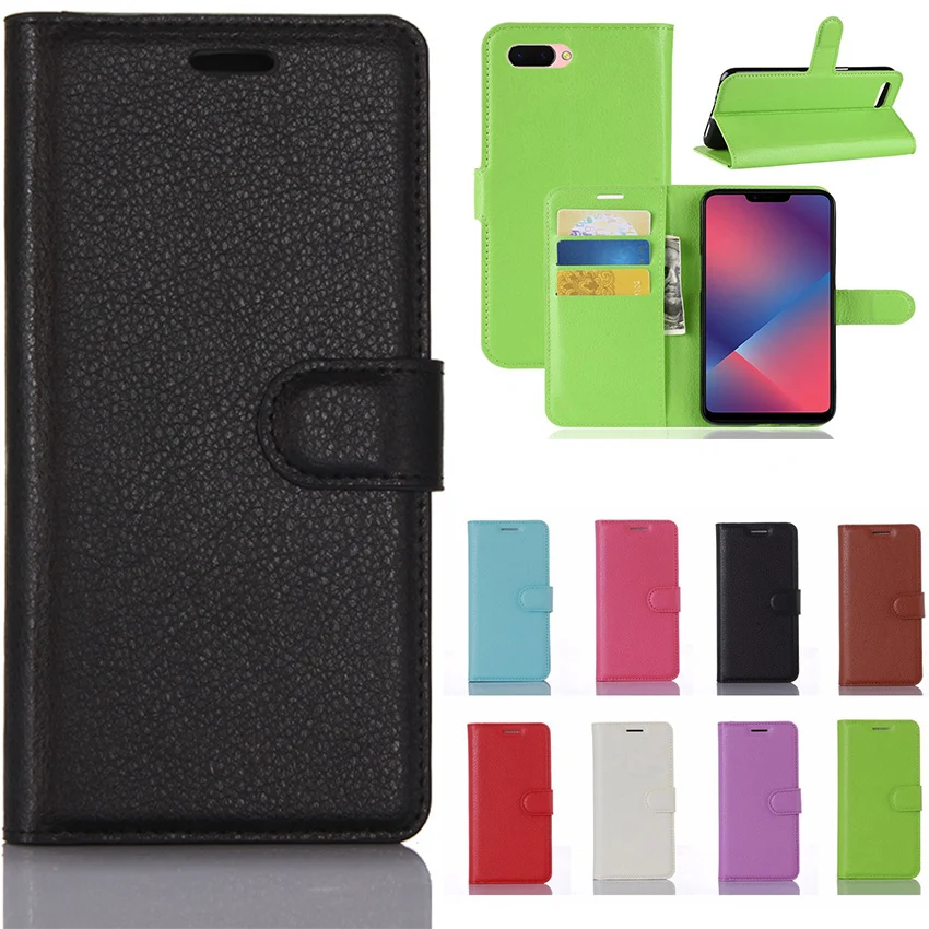 Oppo f7 youth case oppo realme 1 back Cover PU Leather Back Cover Phone Case OPPO Realme 1 Realme1 One CPH1859 CPH1861 Case Flip