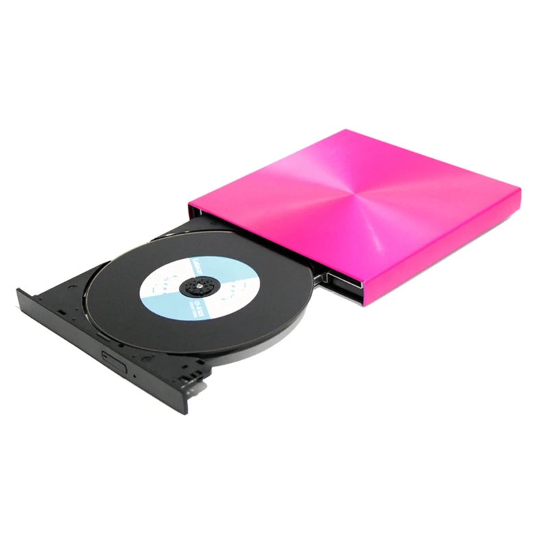  External Usb 3.0 Cd Dvd Rom Player Optical Drive Dvd Burner Reader Dvd Recorder For Wind8/8.1/10/Ma
