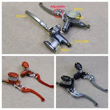 Тормозной насос мотоцикла сцепления гидравлические дисковые тормоза велосипед улица главный цилиндр CNC Универсальный для Yamaha Kawasaki Suzuki Honda