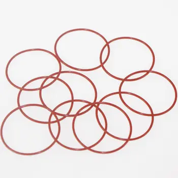 

PACK OF50 Silicone Rubber VMQ Outer Diameter 40mm Thickness 1.9mm Seal Rings O-Rings