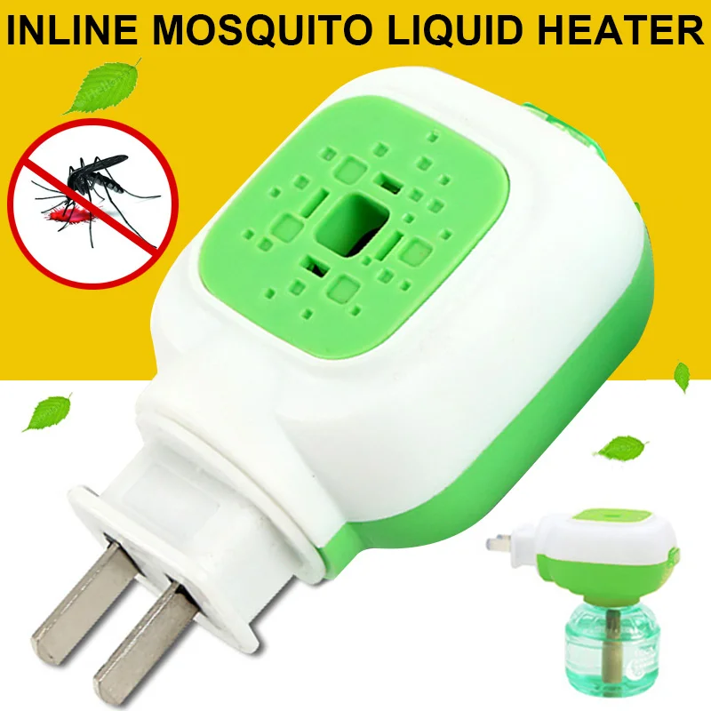 

Insect Liquid Heater Mosquito Liquid Pest Control Sleep Plug-In Blue/Green Mosquito Killer Home 110-240V Plastic