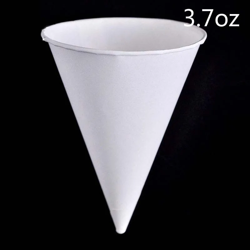 200pcs/lot disposable circular Ice cream cone paper cup wholesale party