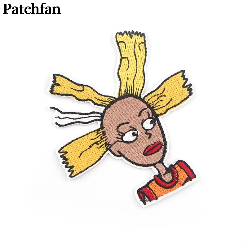 Patchfan 90s для девочек Cynthia Веселая аппликация патчи железные на рубашка одежда