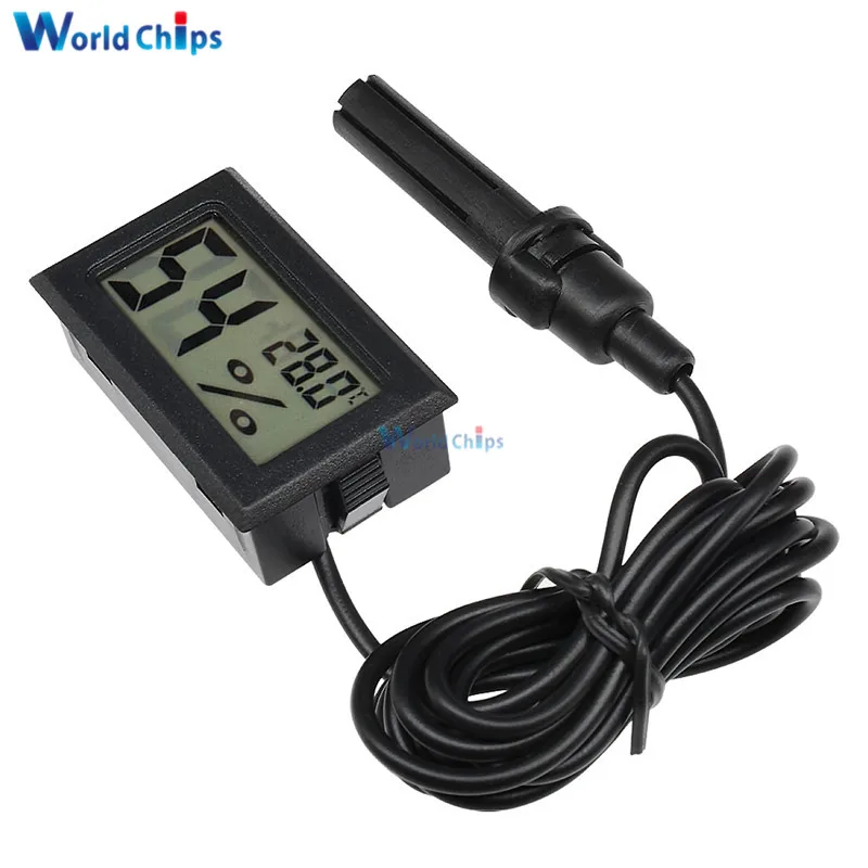 Цифровой термометр гигрометр с ЖК дисплеем|display lcd|display temperaturedisplay meter |
