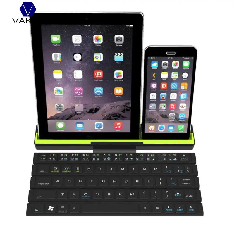 

Scoll Design Wireless Bluetooth 64 Keys Keyboard For Android IOS WindowsFor Tablet PC /for iPad/ Mobile phone