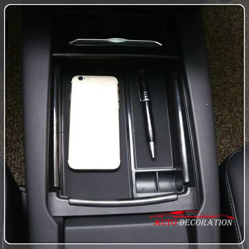 For Tesla Model X Model S 2016 2017 2018 font b Interior b font Armrest Storage