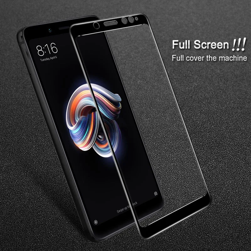 

IMAK Xiaomi Redmi Note 5 Pro Tempered Glass Full Glue Protective Film Pro+ Screen Protector For Redmi Note 5 Global Version