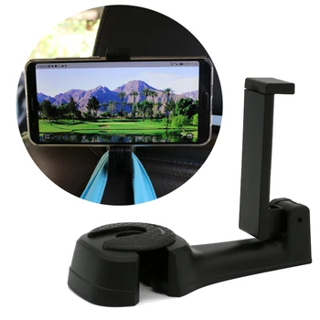 

Car Headrest Hook with Phone Holder Vehicle Hidden Seat back Hanger Car Bag Storage Stowing Tidying Car Back Seat Organizer Hook