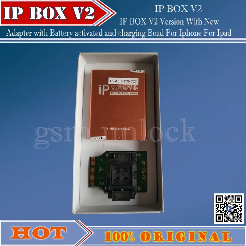 Gsmjustoncct ipbox 2 IP BOX3 высокоскоростной программист для телефона pad жесткий диск