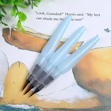 Большой Улучшенный кисть LMS Сакура Pentel waterbrush бак для воды каллиграфия кисть акварель AHB035