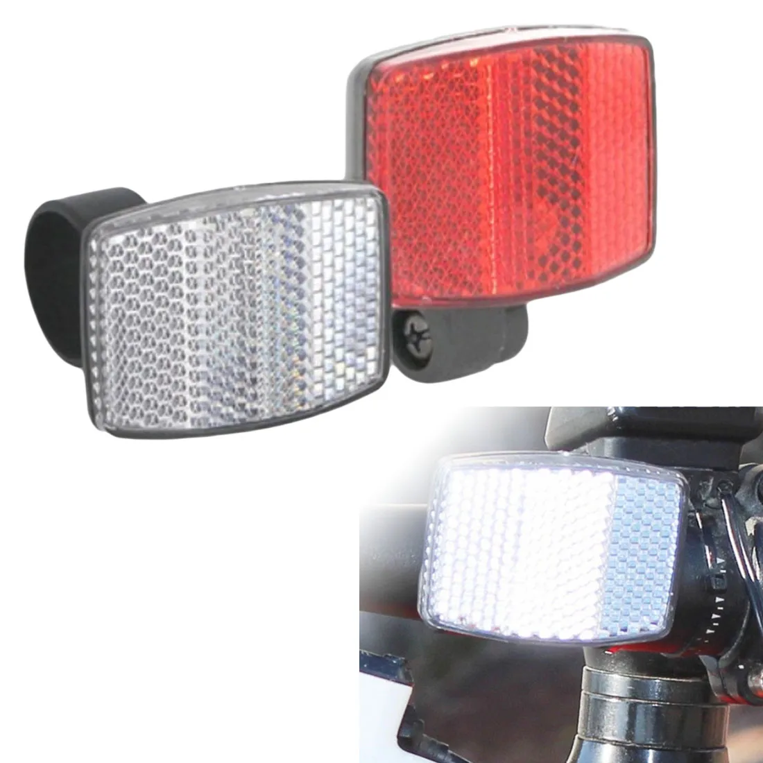 Cheap New Bicycle Front Rear Reflective Lens Bike Automatic Reflectors Cycling Warning Light Bike Cycling Safety Accessories 1 Cheap New Bicycle Front Rear Reflective Lens Bike Automatic Reflectors Cycling Warning Light Bike Cycling Safety Accessories 1