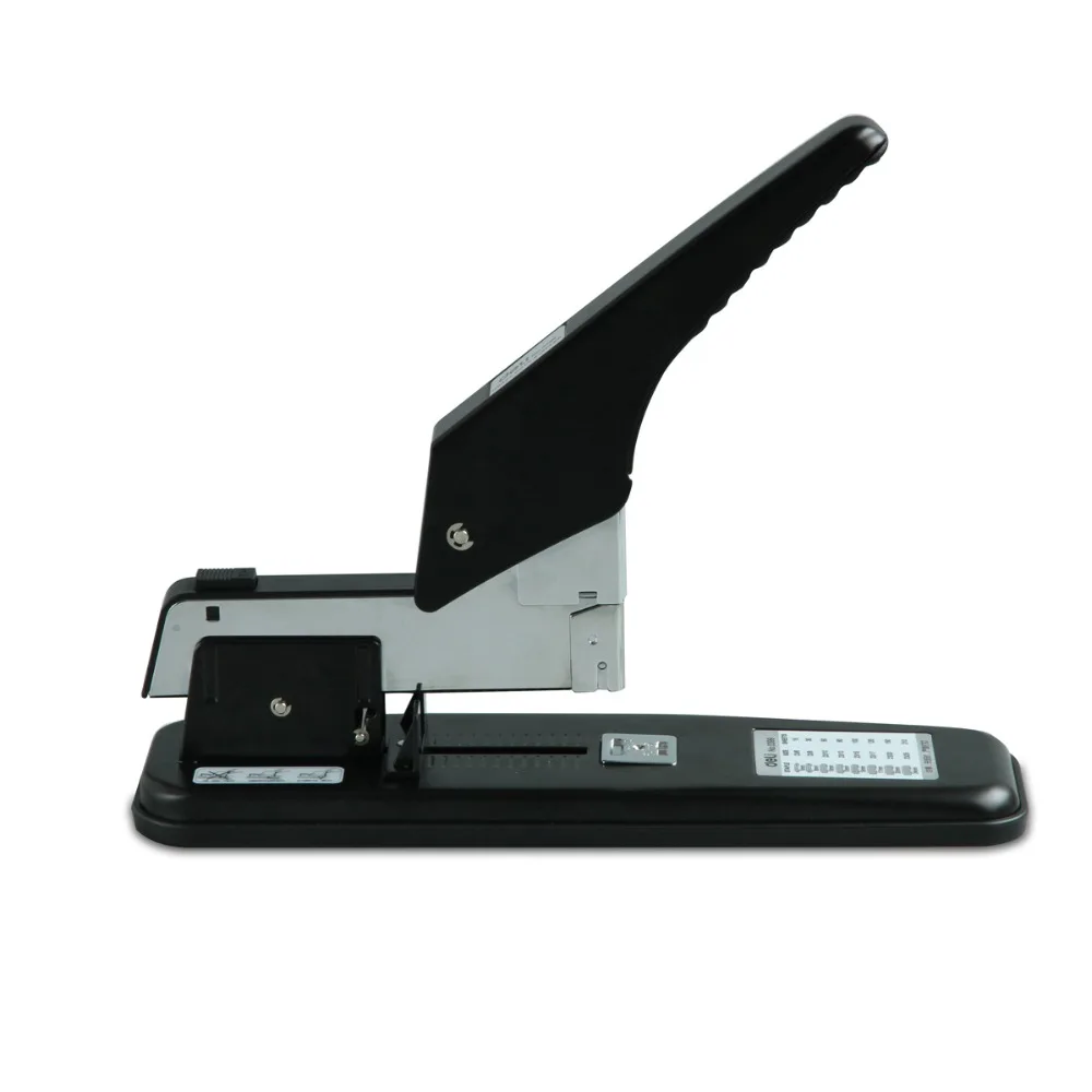 Deli Large Stapler 210 sheets thick heavy duty stapler office supplies