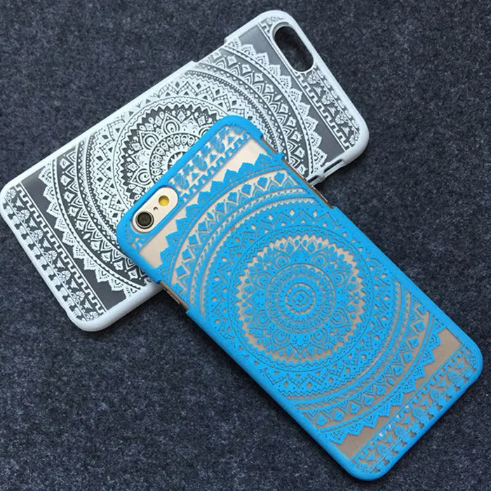 Funda Для iPhone 6 S Ретро Старинные Пейсли Кружева Дворец Цветок мандала Шаблон Case