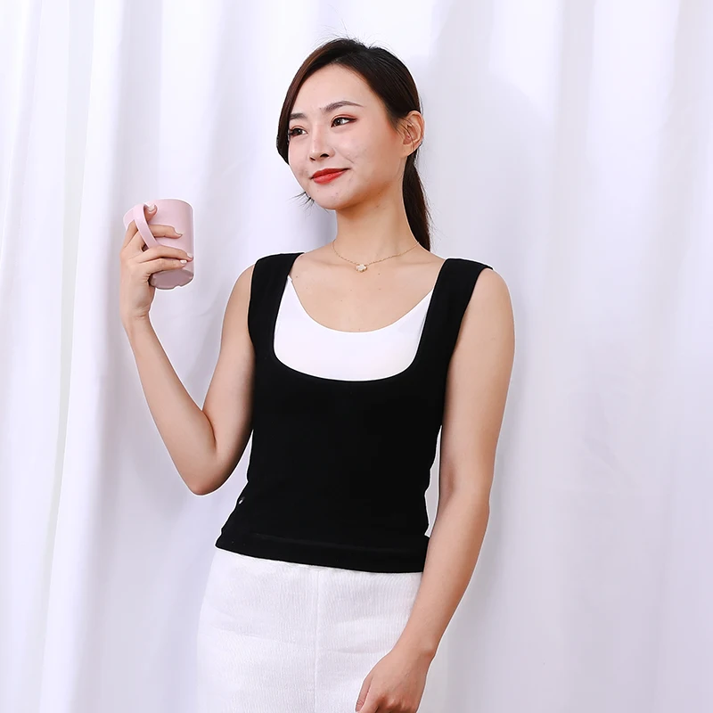 

XIAOMI Mijia PMA Graphene Warm Treasure Soft Heating Back Vest Braces Underwear Thermal Infrared Remote Heating Back Support