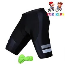 Новейшие детские велосипедные шорты для мальчиков, шорты для горного велосипеда, шорты Mtb, длинные шорты для девочек, детская 3D дышащая гелевая прокладка, быстросохнущая