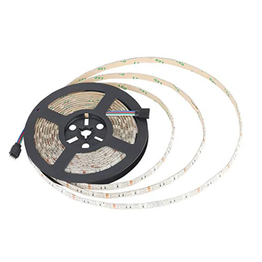 Гибкая СВЕТОДИОДНАЯ лента SMD 300 rgb водонепроницаемая 12 В 5050 футов/5 м|Светодиодные