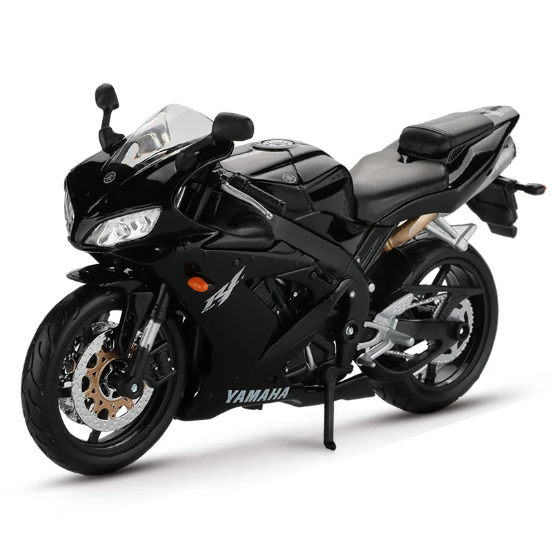 Maisto 1:12 сплав модель мотоцикла Игрушка Мотоцикл Ниндзя H2R CBR600RR YZF-R1 модели гоночных автомобилей Машинки Игрушки для детей - Цвет: YZF-R1 Black