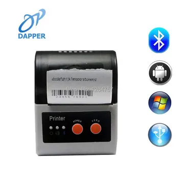 

58 mm mini portable tablet Android bluetooth photo barcode mobile label printer