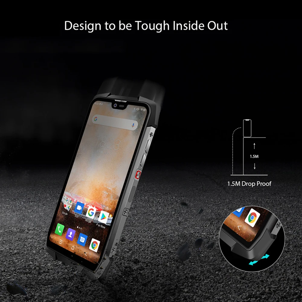 Blackview BV9700 Pro IP68 водонепроницаемый уличный смартфон Helio P70 6 ГБ + 128 Android 9 0 камера